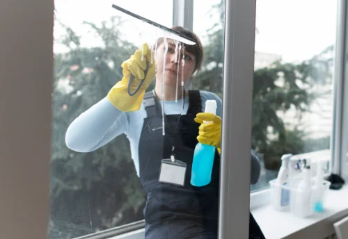 Nettoyage de vitres intérieures et extérieures à Chauray